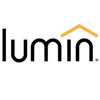 Lumin logo with roof