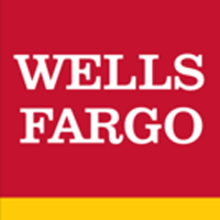 Red and yellow wells fargo logo